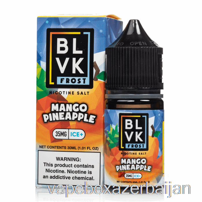 Vape Baku Mango Pineapple - BLVK Frost Salts - 30mL 35mg